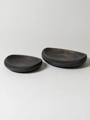 AEKA Object Thick Rim Plate, Black