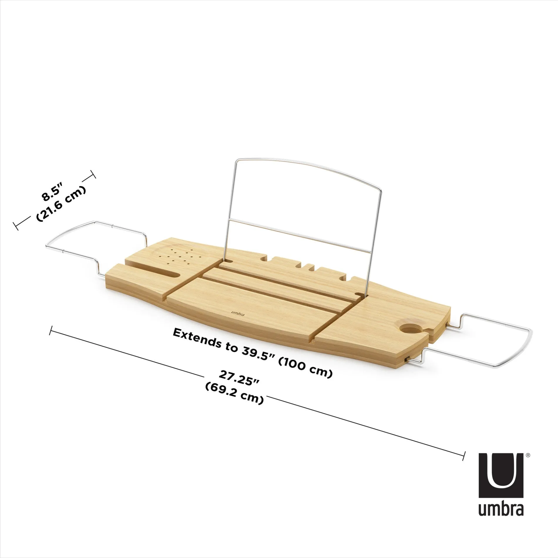 Aquala Bathtub Caddy & Tray