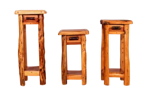 Cedar Telephone Tables
