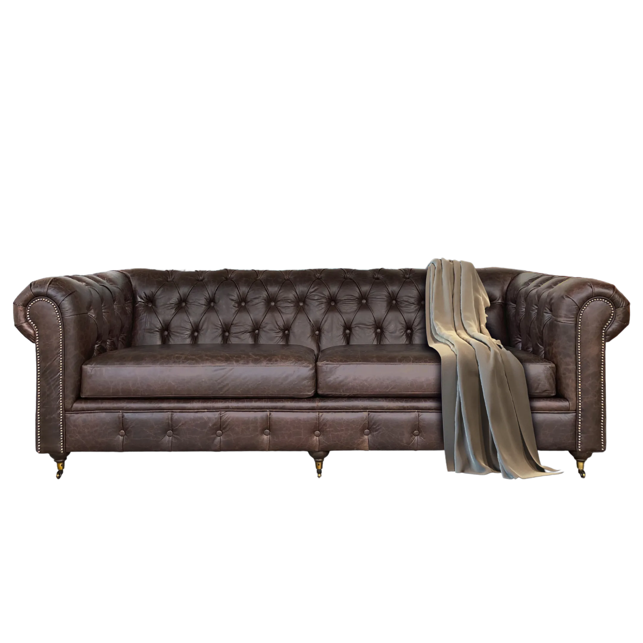 Chesterfield Tufted Sofa (Customizable!)