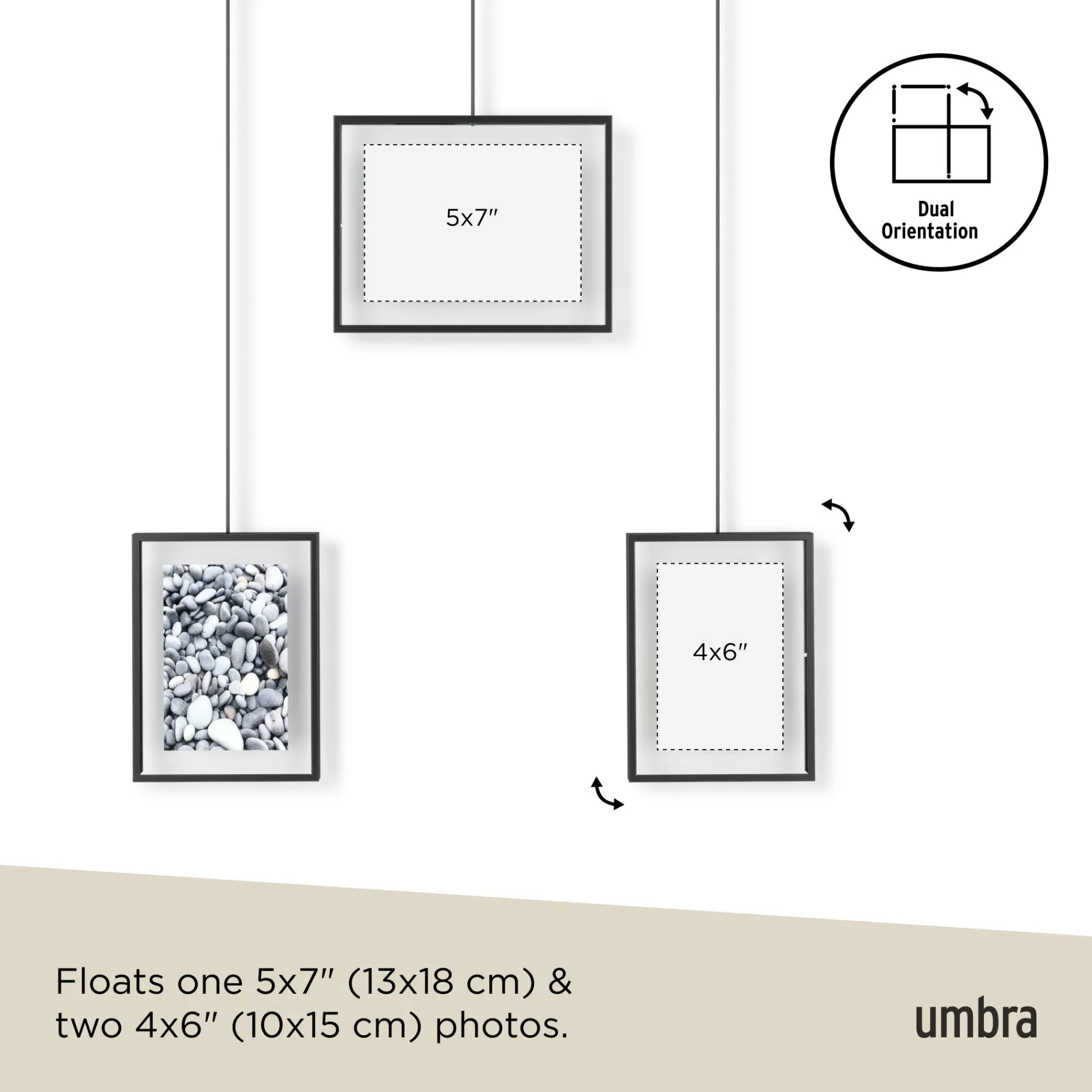 Exhibit Wall Picture Frames, Set Of 3