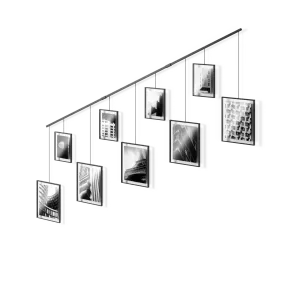 Exhibit Wall Picture Frames, Set of 9