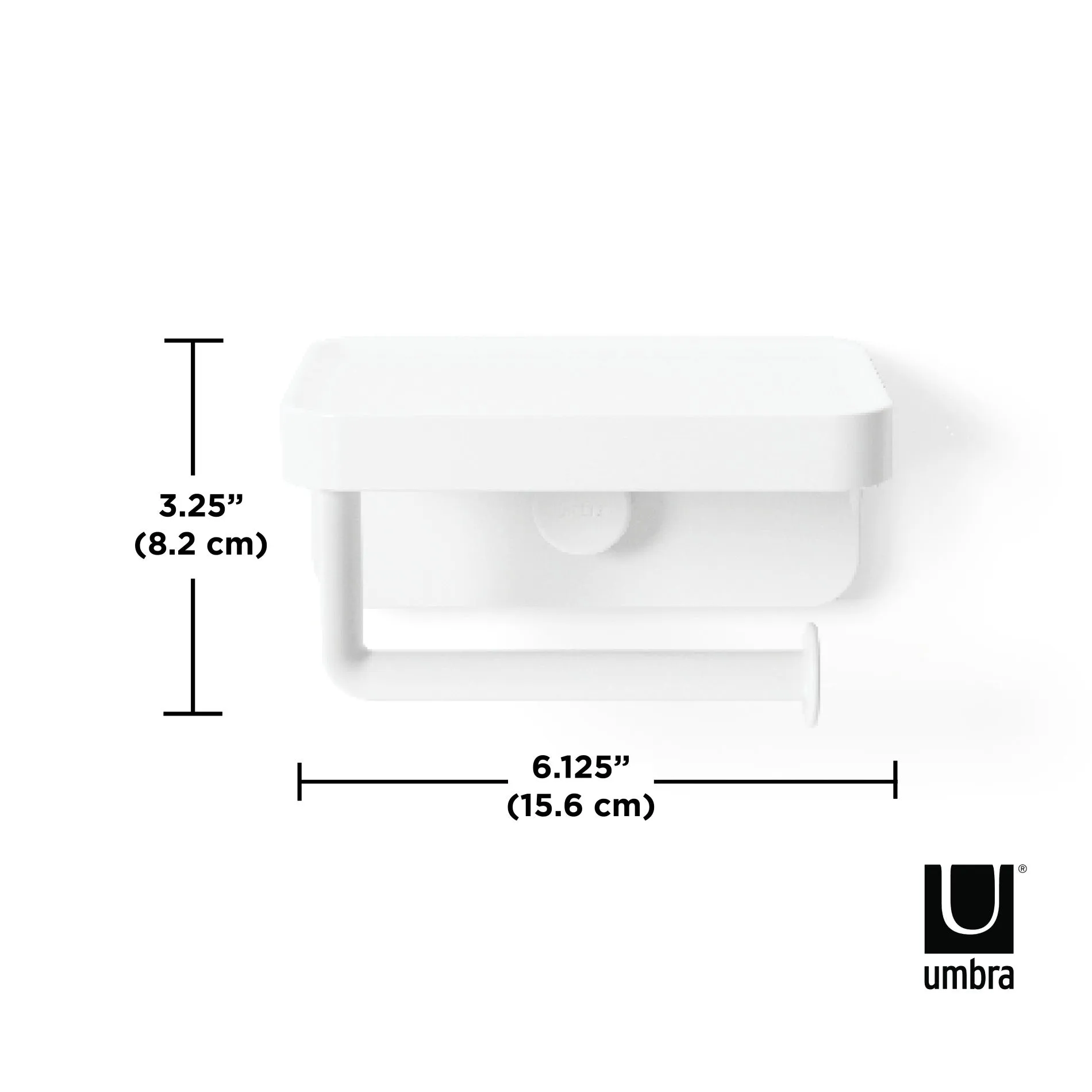 Flex Adhesive Toilet Paper Holder