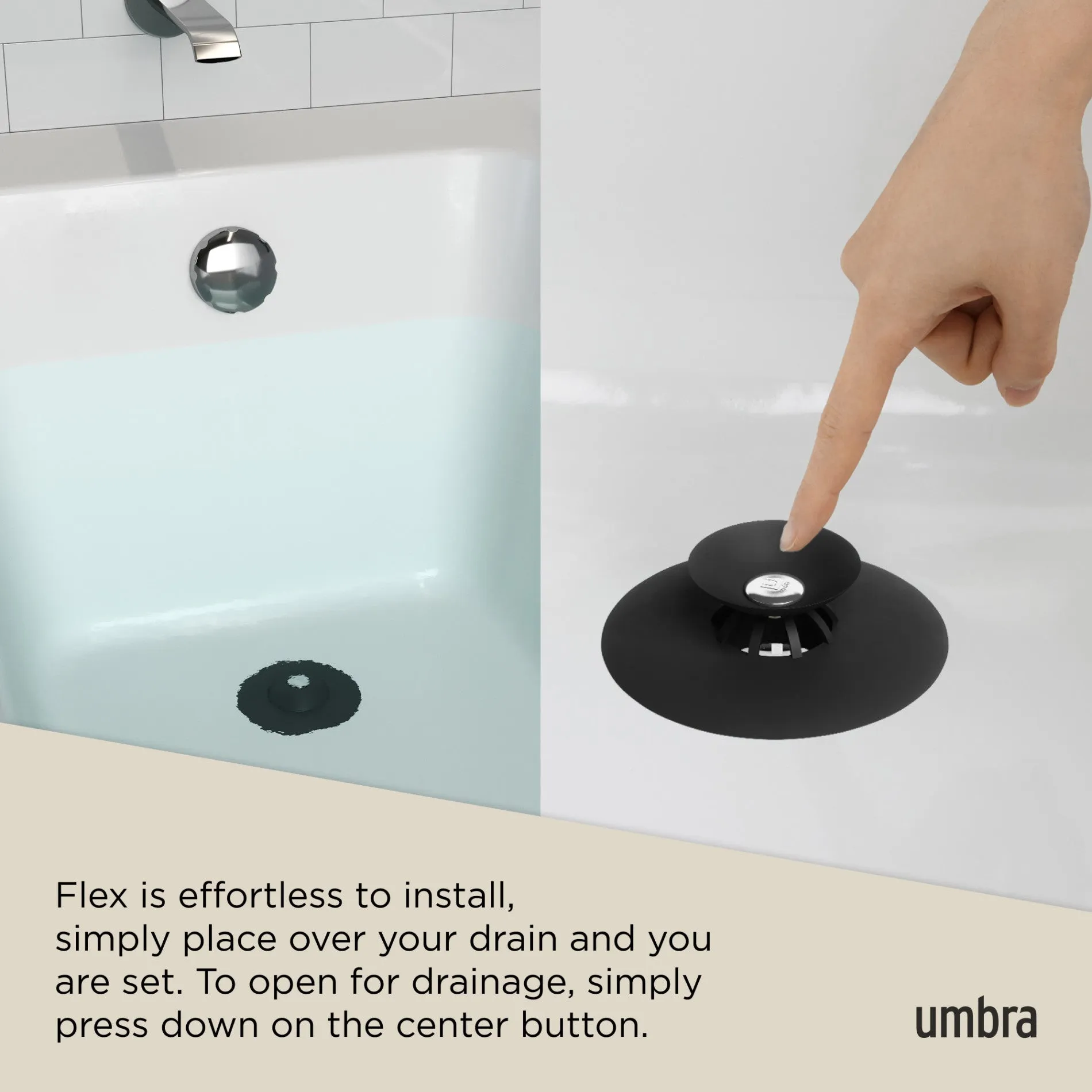 Flex Drain Plug & Hair Catcher