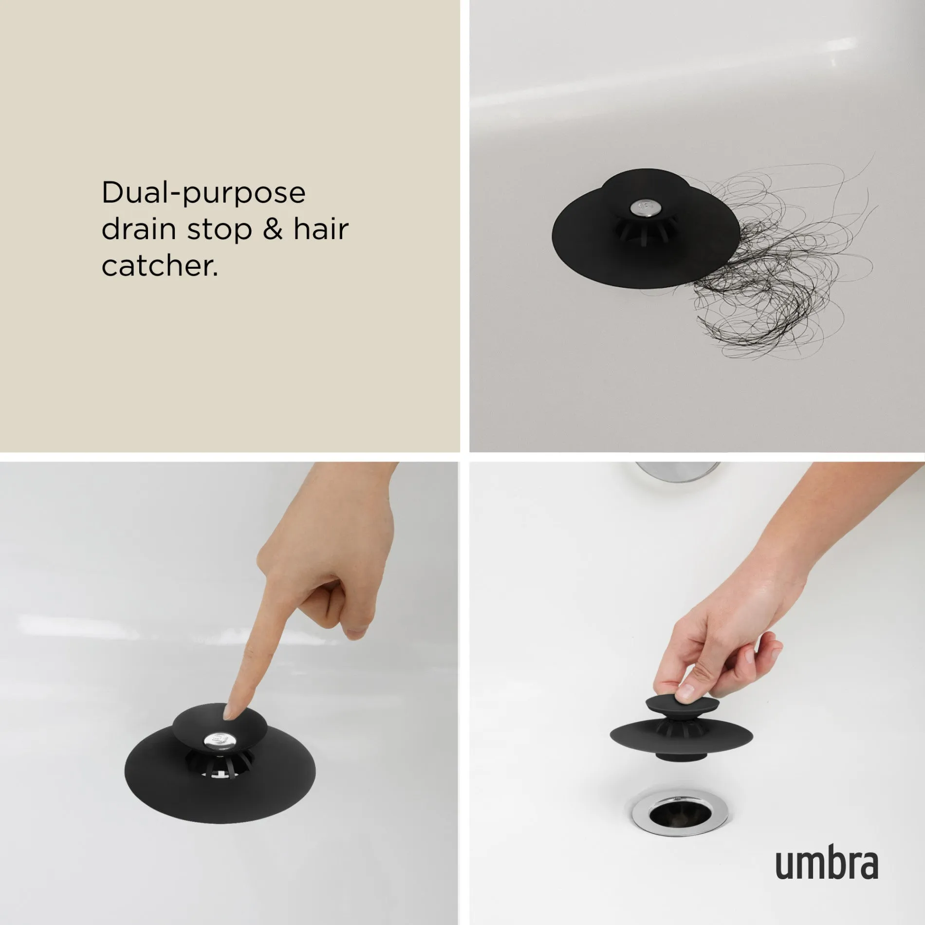 Flex Drain Plug & Hair Catcher