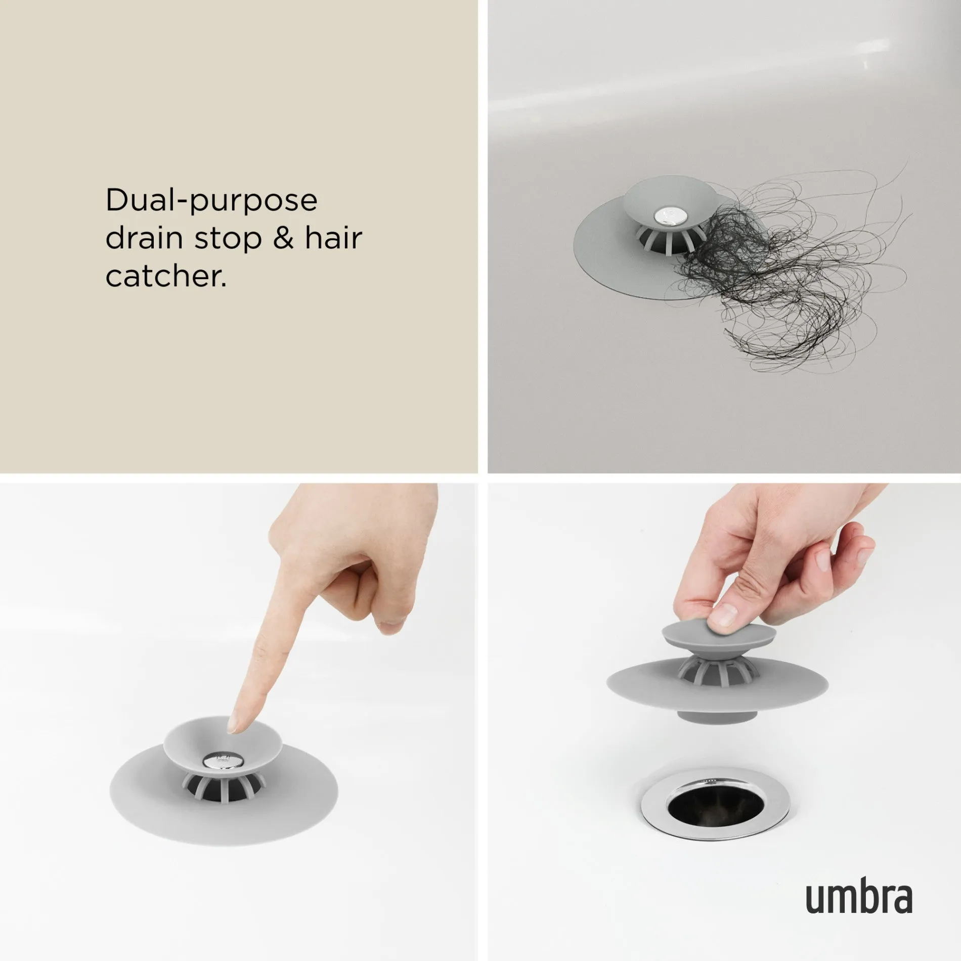 Flex Drain Plug & Hair Catcher