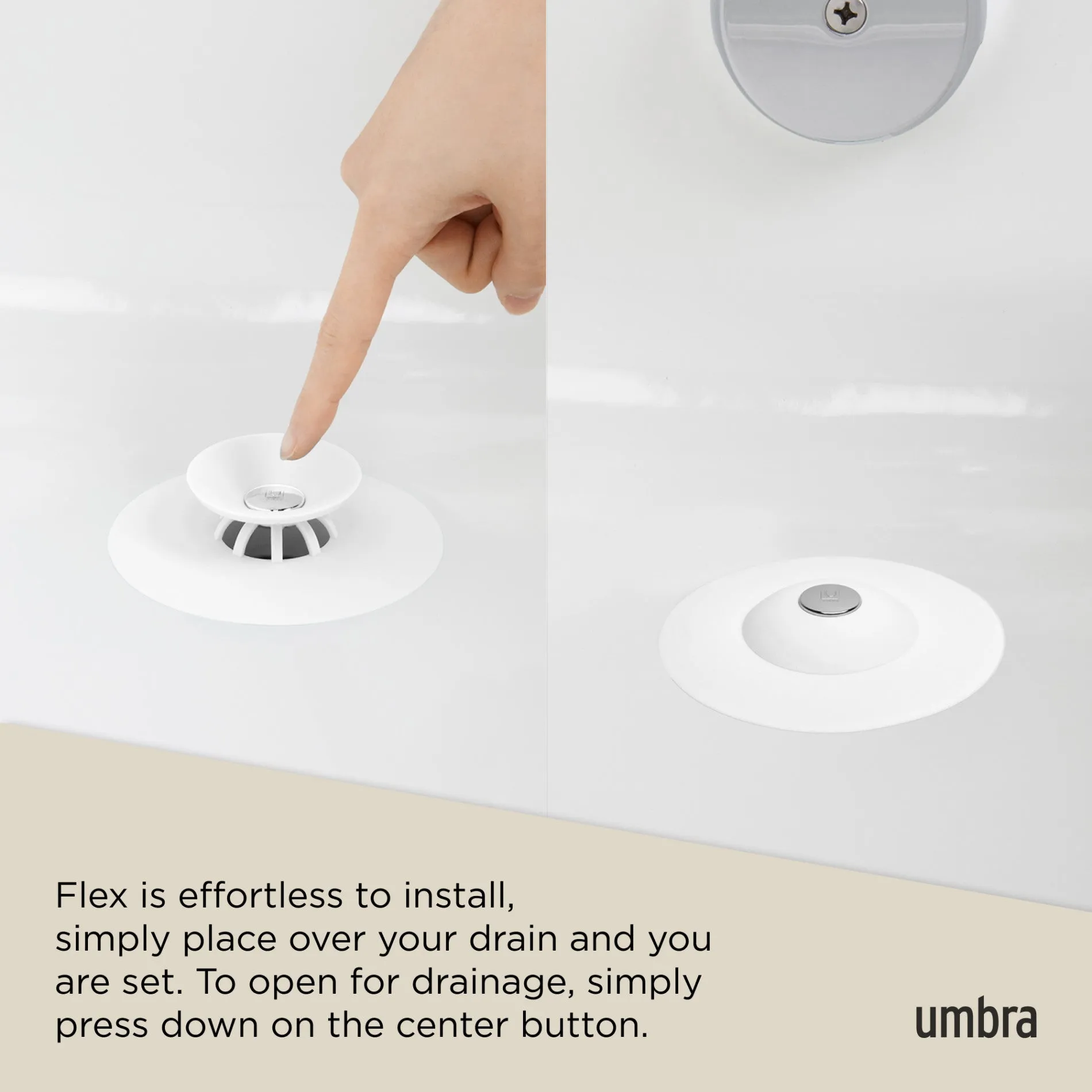 Flex Drain Plug & Hair Catcher