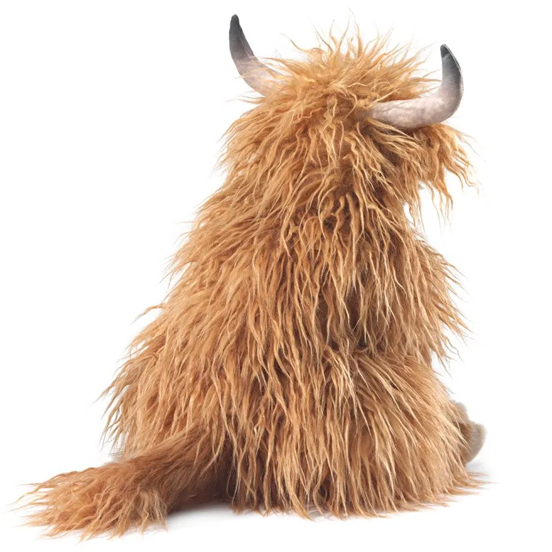 Folkmanis Puppet - Highland Cow