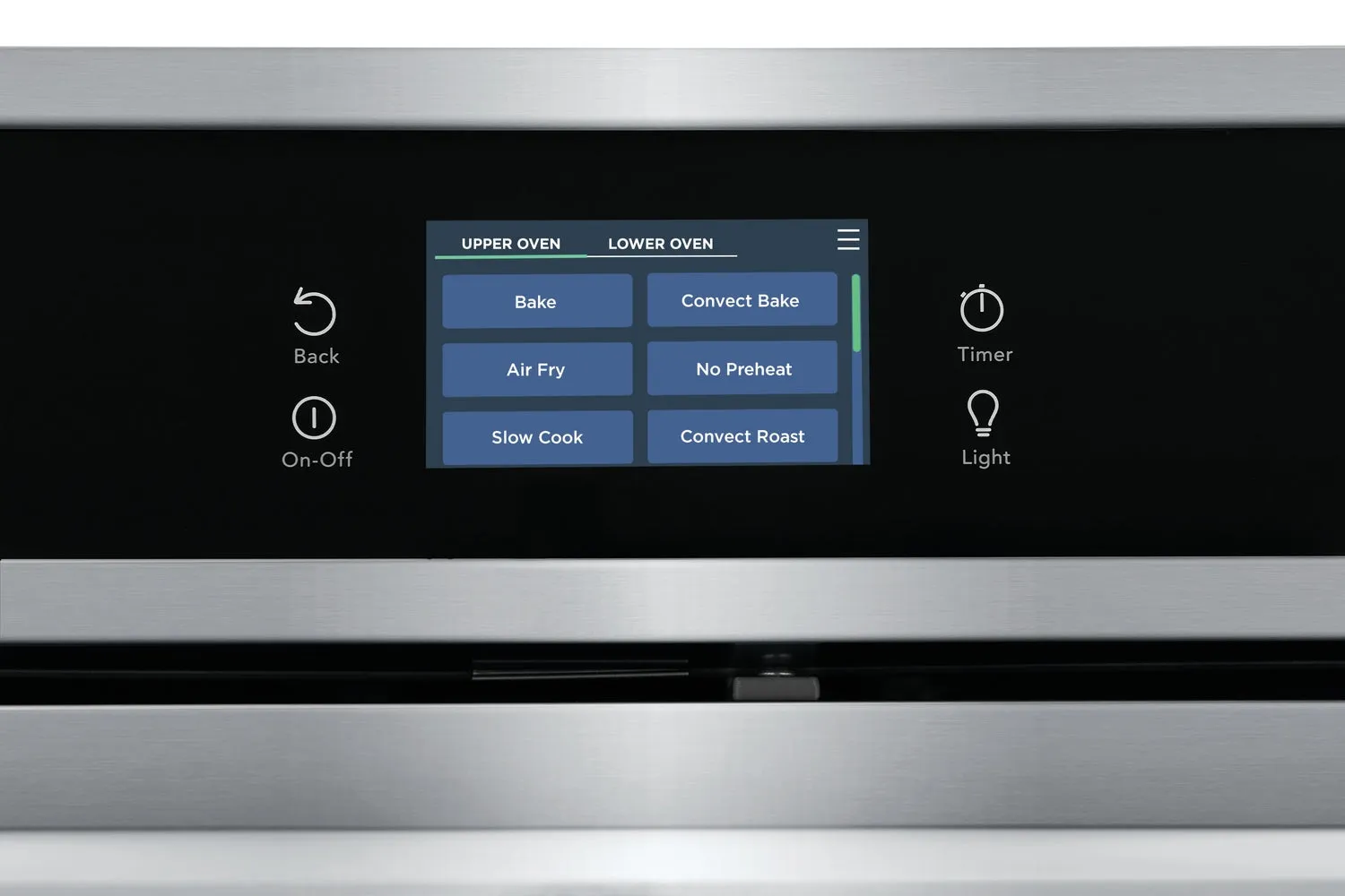 Frigidaire Gallery Smudge-Proof Stainless Steel 30" Double Wall Oven with Total Convection (10.6 Cu. Ft)- GCWD3067AF