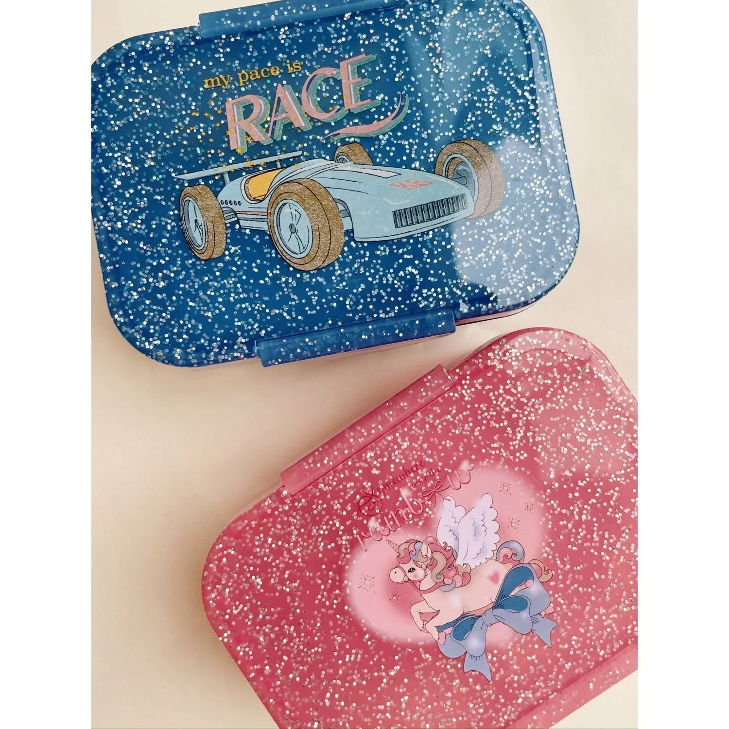 Konges Sløjd Over The Rainbow Lunch Box Glitter