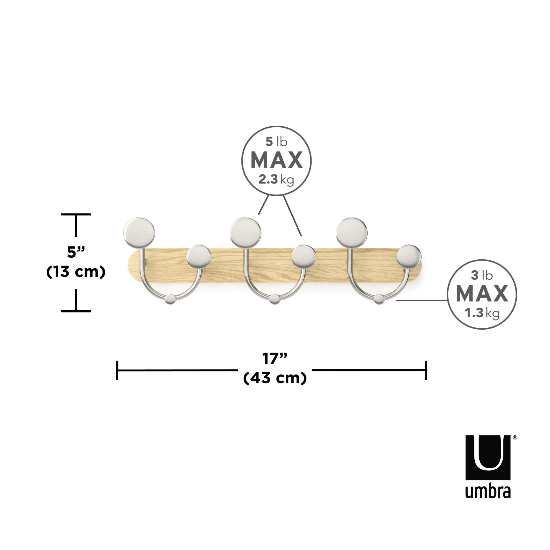 Melody 9 Wall Hook