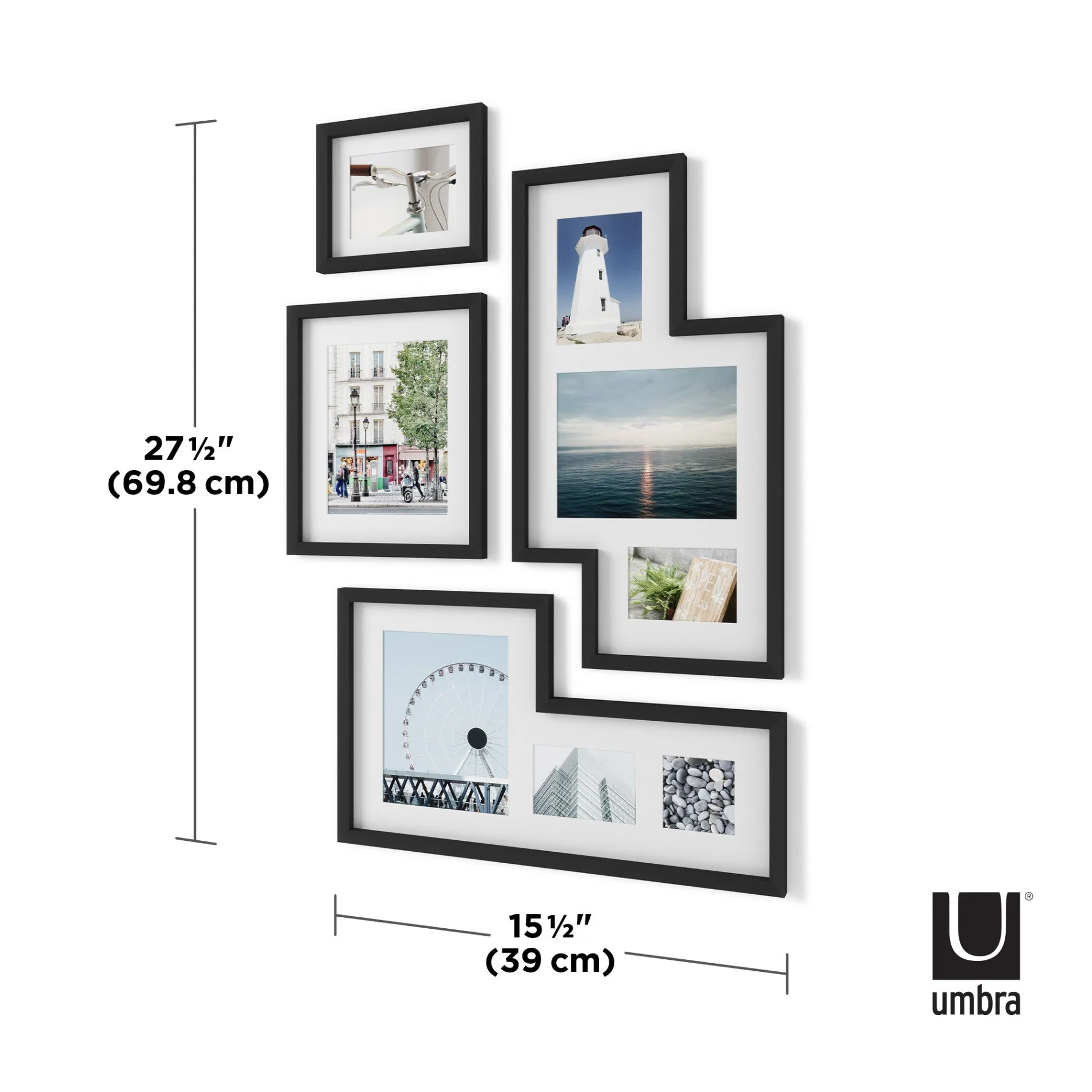 Mingle Wall Picture Frames, Set of 4