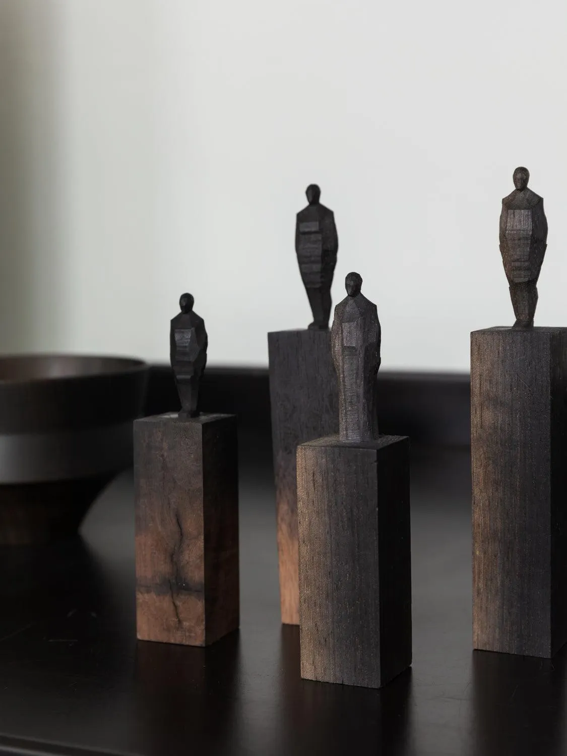 Olectronica Wooden Statuette - Stained