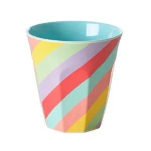 Rice DK Melamine Cup with Summer Rush Print - Two Tone - Medium