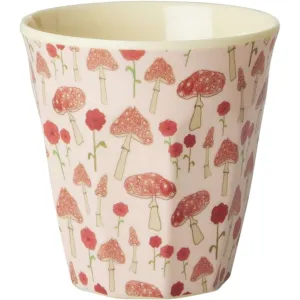 Rice DK Melamine Kids Cup with Pink Happy Forest Print - Small - 160 ml