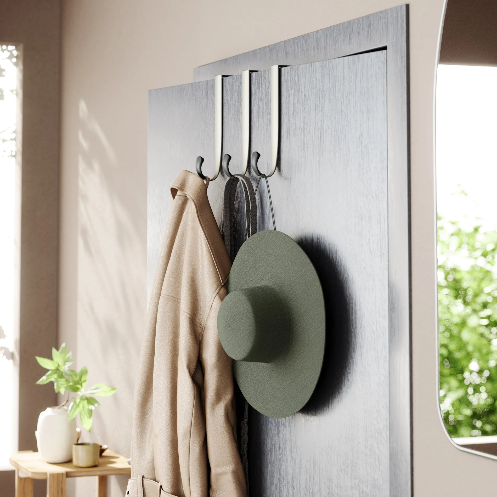 Schnook Over The Door Hooks, Set of 3