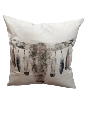 Skull & Feather *Limited Edition* Pillow Cover