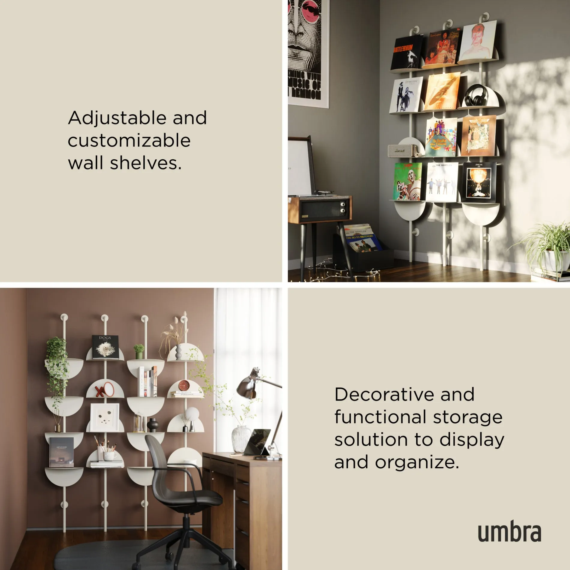 Solis Adjustable Standing Shelf