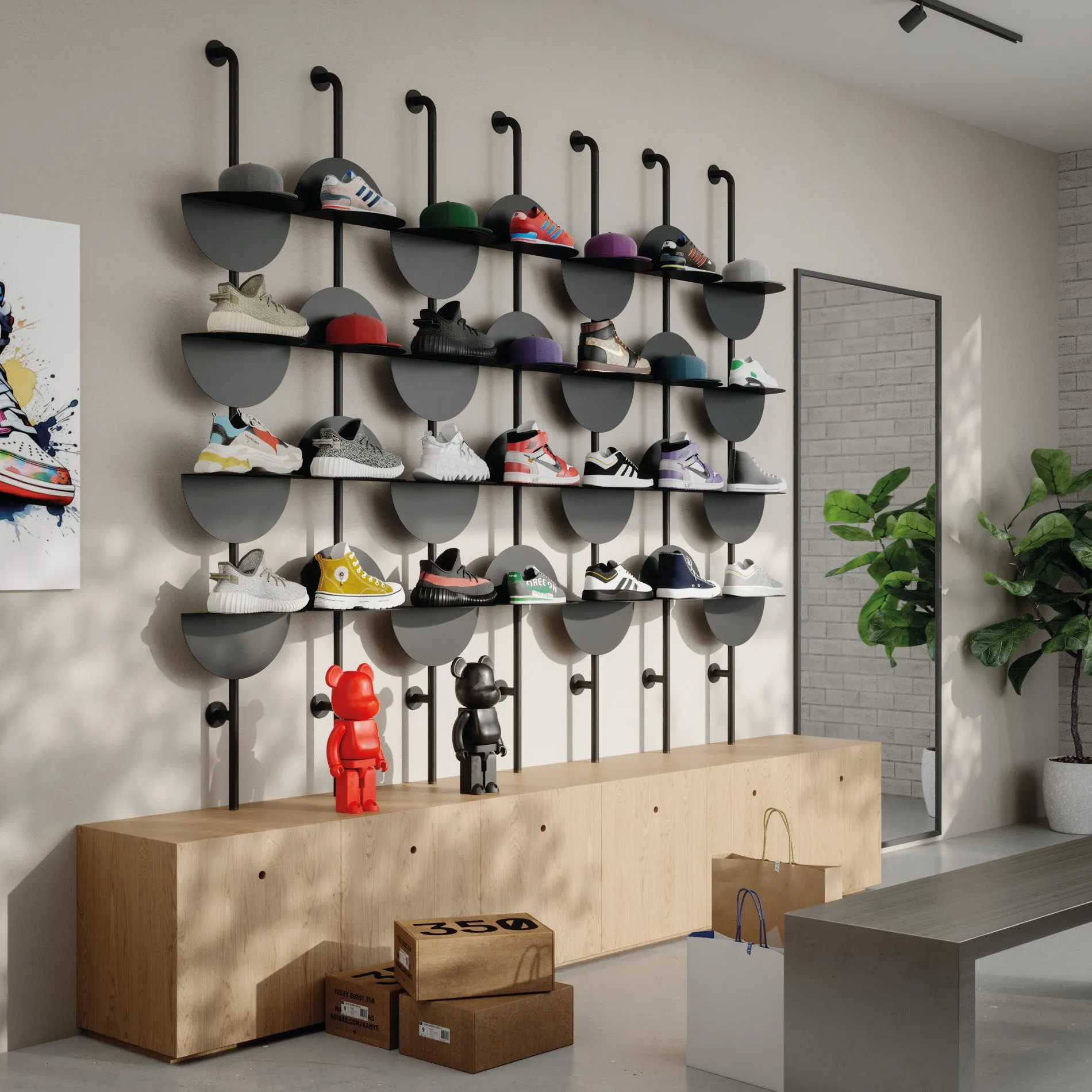 Solis Adjustable Standing Shelf
