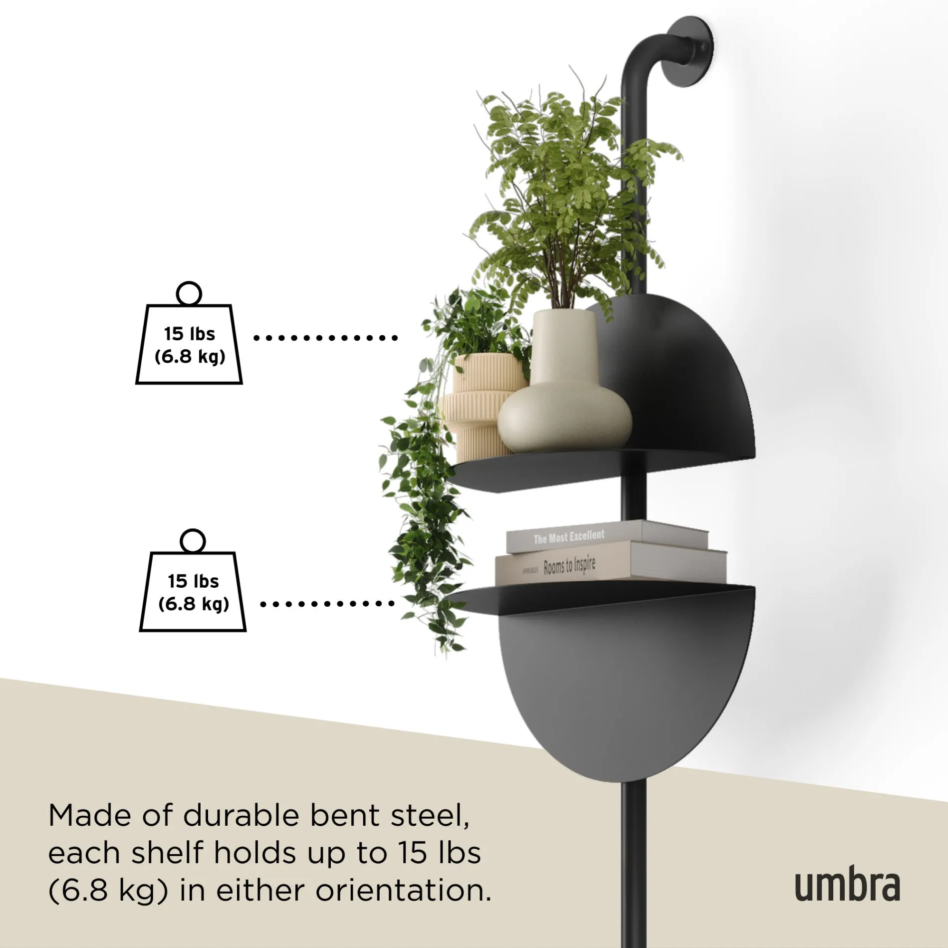 Solis Adjustable Standing Shelf