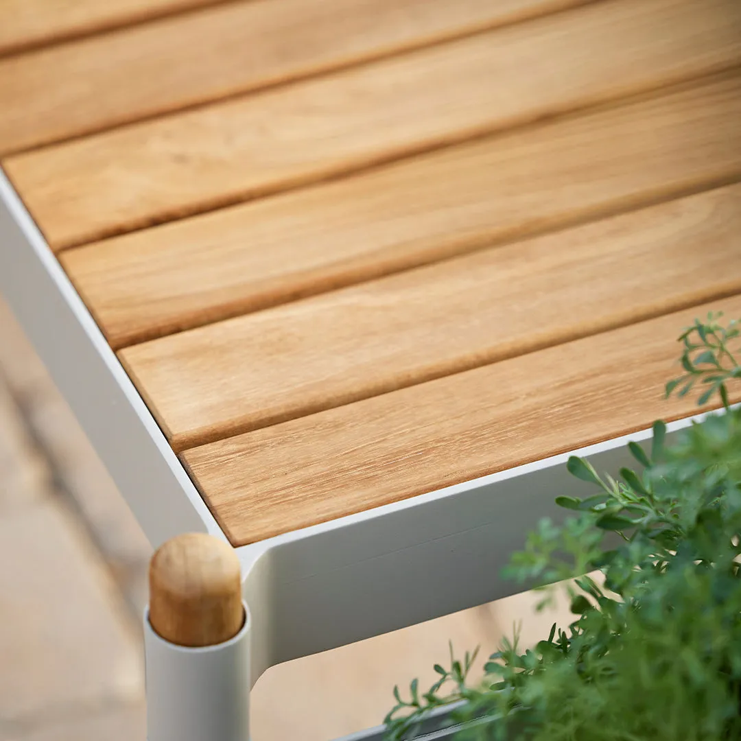 Sticks Outdoor Bench w/ Planter