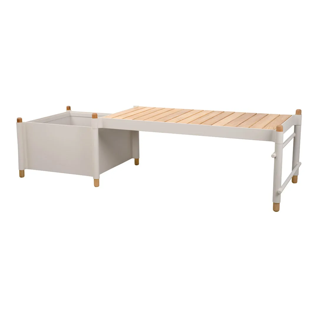 Sticks Outdoor Bench w/ Planter