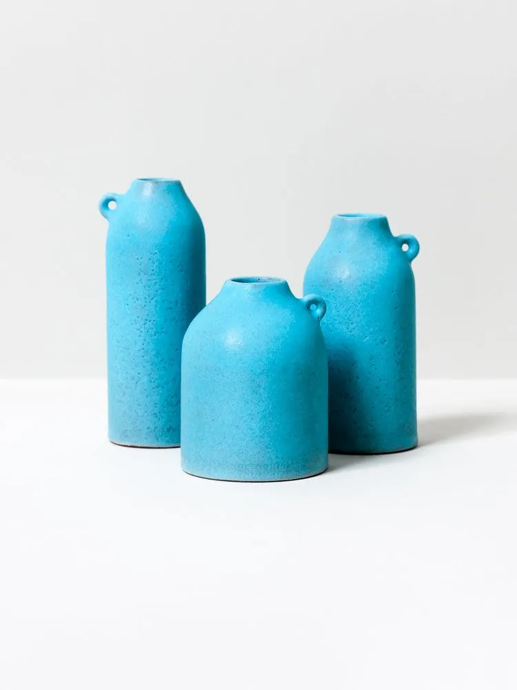 Tanaka Turquoise Vase - Tall