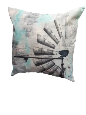 Watercolor Windmill *Limited Edition* Pillow Cover